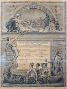 diploma Chicago 1893